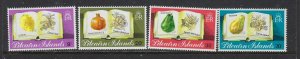 Pitcairn Is 209-12 MNH 1982 Fruits (ap8257)