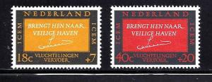 Netherlands Semipostal Scott #B407-8 MLH