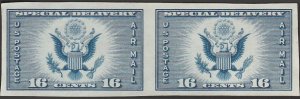 # 771 Mint No Gum As Issued Dark Blue Air Post Special Delivery