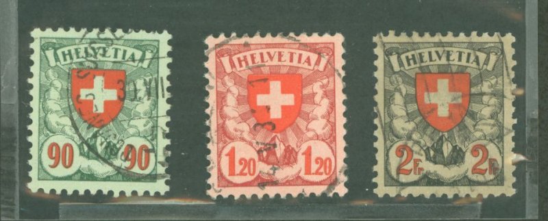 Switzerland #200a/203a