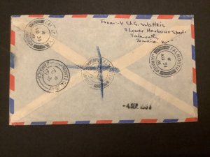 Jamaica 1961  Air Mail Registered  Stamp Cover R40815