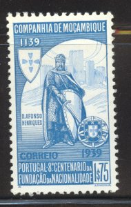 Mozambique Company Scott 201 MNHDG - 1940 King Alfonso Henriques - SCV $2.25