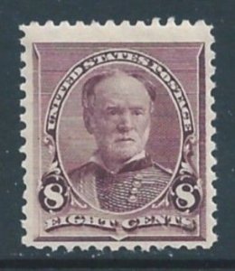 United States #257 MH 8c Sherman