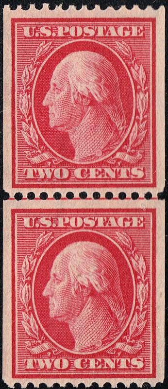 U.S. 386 VF MH GL PAIR (20919)