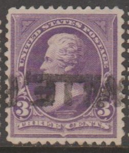 U.S.  Scott #253 Jackson Stamp - Used Single