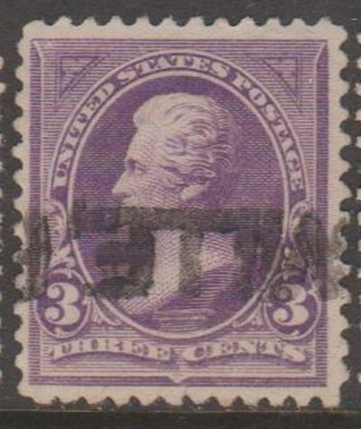 U.S.  Scott #253 Jackson Stamp - Used Single