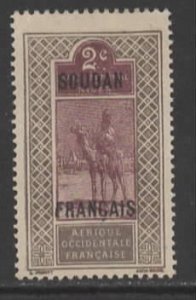 French Sudan Sc # 22 mint hinged (RRS)