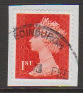 GB QE II Machin SG U2968a - 1st vermillion  - date code M12L - Source  B 