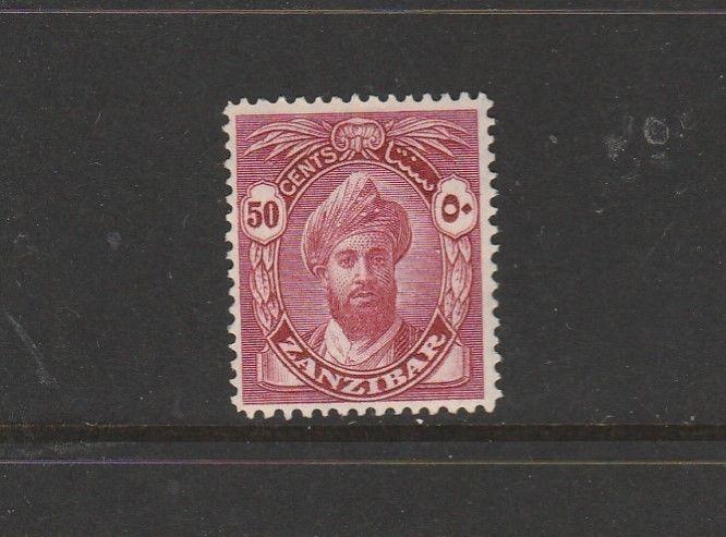 zanzibar 1926/27 50c MM SG 308