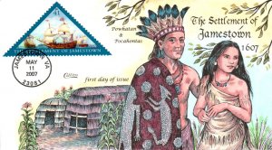 #4136 Jamestown Settlement Collins FDC