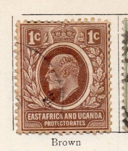 East Africa & Uganda 1907 Early Issue Fine Used 1c. NW-253312
