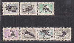 AUSTRIA SC# 711-17   FVF/MNH  1963
