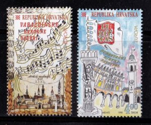 Croatia stamps #357 & 358, MH, complete set