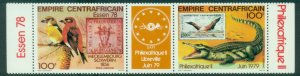 Central African Republic 1978 Airmail - International Stamp Exhibition ESSEN ...