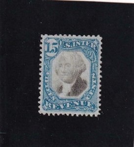 15c Inland Revenue, Sc #R110, MH, No Gum (44491)