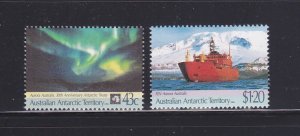 Australian Antarctic Territory L81-L82 Set MNH Various (C)