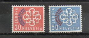 Switzerland 376-377 MNH