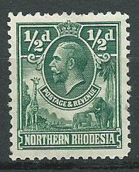 Northern Rhodesia  SG 1 Mint Hinged