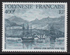 French Polynesia 1986 Ship VF MNH (C218)