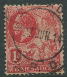 STAMP STATION PERTH Barbados #118 KGV Definitive Issue Used Wmk 3 -1912