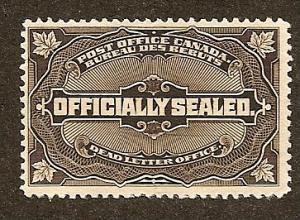 Canada  Scott #OX4  MH    Scott CV $60.00 