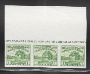 #766 MNH NGAI Strip of 3