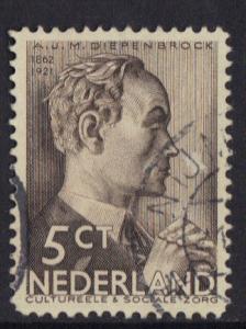 Netherlands  #B78  used  1935  cultural welfare 5c