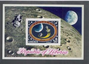 LIBERIA SOUVENIR SHEET #C186 MNH - Apollo 14 Shepard Roosa Mitchell - FOS109