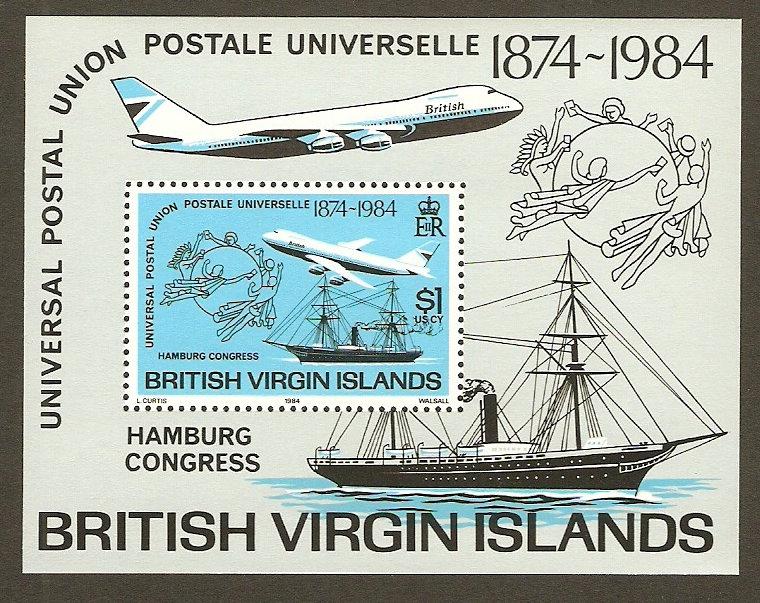 Virgin Islands #470 NH UPU Congress SS