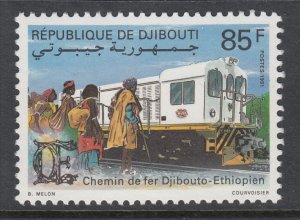 Djibouti 685 Train MNH VF