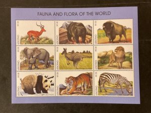 Stamps Lesotho Scott #1093a-i never hinged