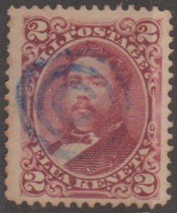 U.S. Scott #38 Hawaii - Possession Stamp - Used Single