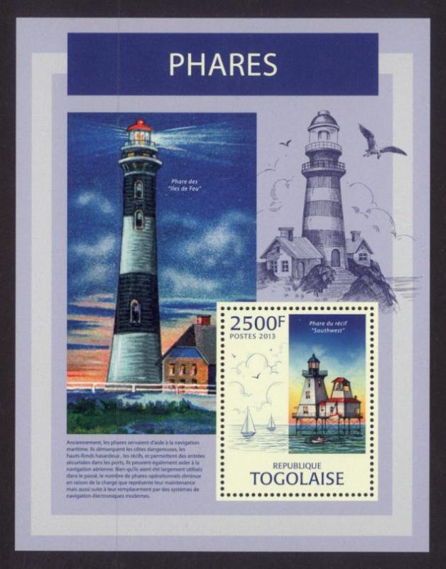 Togo - New Issue - MNH Lighthouses (S/S)