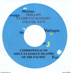 COMMONWEALTH ISLANDS : Pacific Modern Posts CD Catalogue