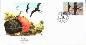 Samoa, Worldwide First Day Cover, Birds