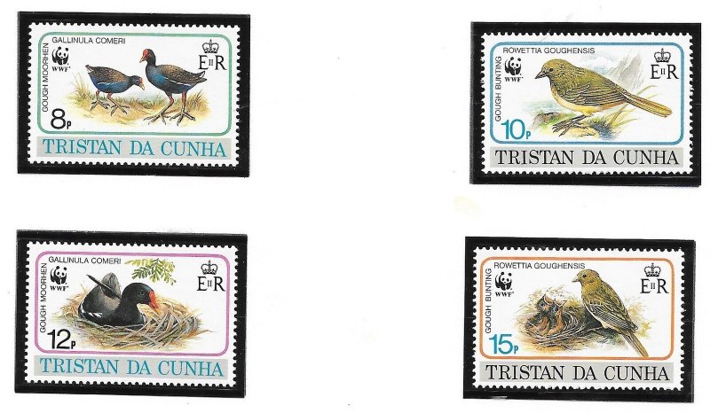 TRISTAN DA CUNHA SC 500-3 NH issue of 1991 - WWF - BIRDS