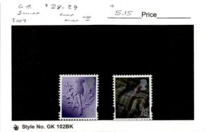 Great Britain, Postage Stamp, #28-29 Mint NH, 2004 Regional Scotland (AB)