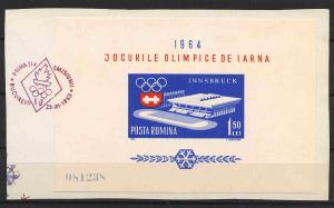 Romania - Michel Block #55 - Innsbruck Olympics