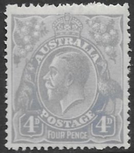 Australia 33   1922   4d   fvf  mint  hinged