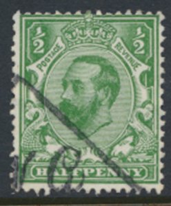 GB SG 322  SC#  151 see detail   Used  Green Die A  Downey  Head   see scan