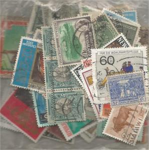 Worldwide x100 mixed used and mint (all different)