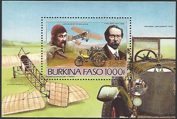 Burkina Faso #716 MNH Souvenir Sheet cv $10