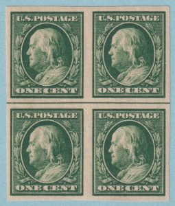 UNITED STATES 383 LINE BLOCK MINT NEVER HINGED OG**  NO FAULTS EXTRA FINE! SGJ