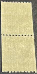 U.S.# 851-MINT NEVER/HINGED--JOINT LINE PAIR--1939