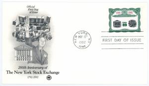 US 2630 FDC : : NY Stock exchange : : UA PCS