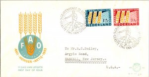 Netherlands, Worldwide First Day Cover