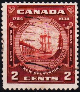 Canada. 1934 2c S.G.334 Fine Used