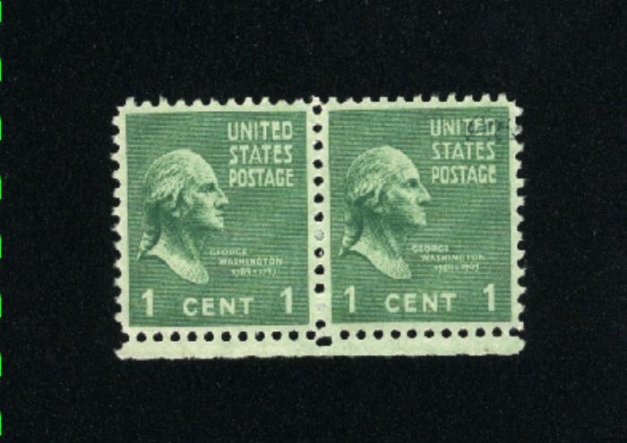 USA #804  pair  used 1938 -1954 PD .12