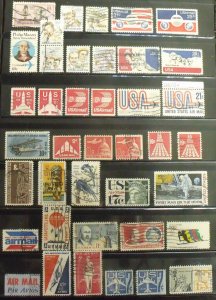 A2757   USA           Collection        Two Pages        Mint/Used