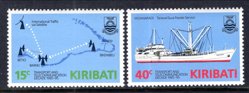 Kiribati 468-469 Ships MNH VF